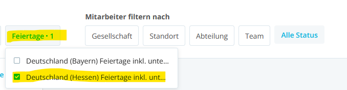 Feiertage werden im Kalender nicht angezeigt  Personio Community: Teile Deine Fragen & Ideen!