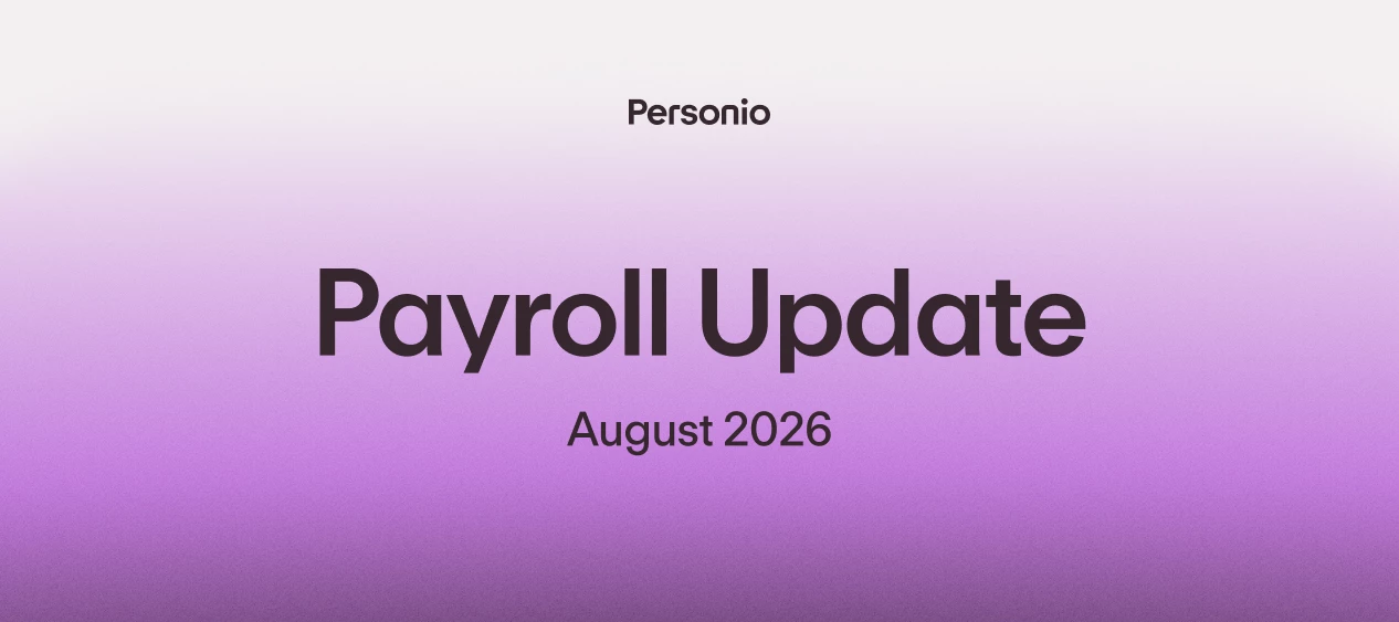 Payroll Update: Entgeltabrechnung im Fokus! (August 2026)