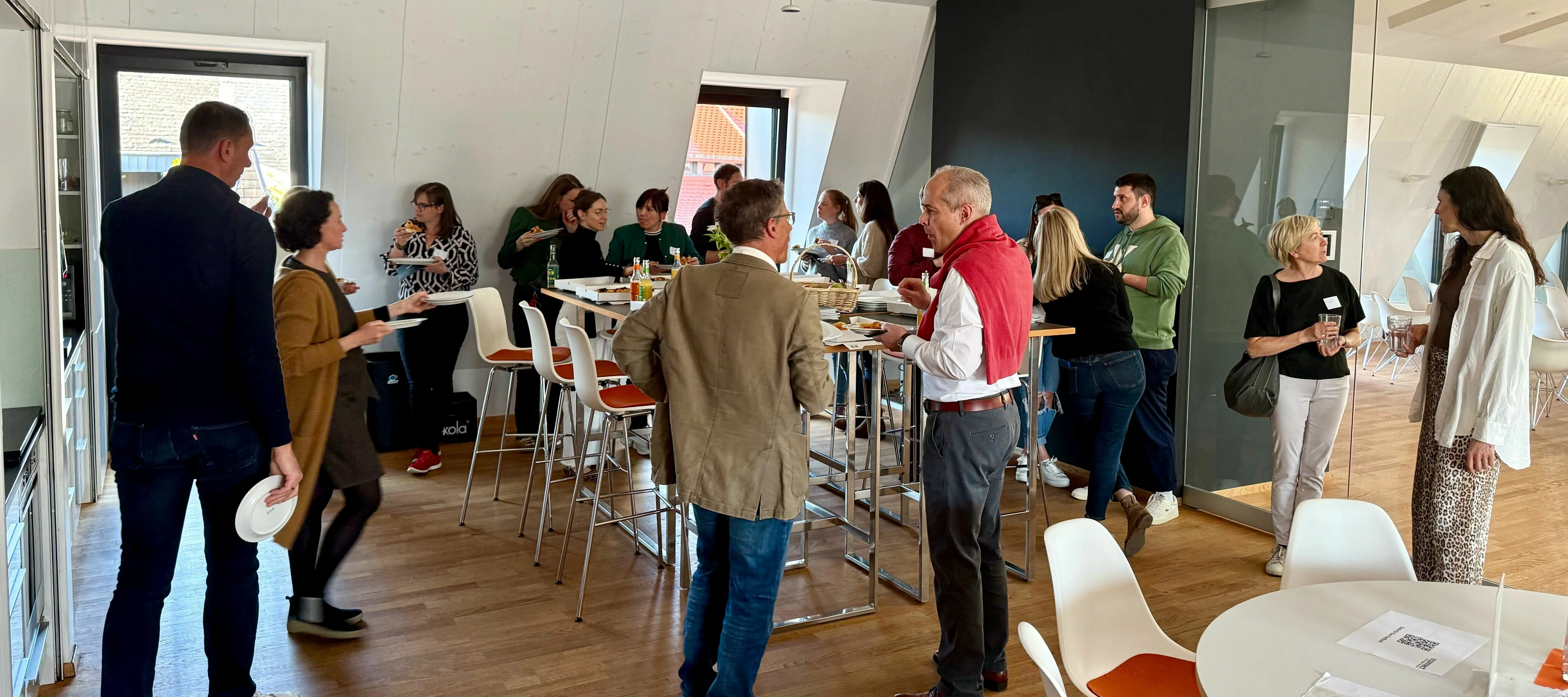 Pizza, HR & gute Gespräche über den Dächern von Freiburg 🍕