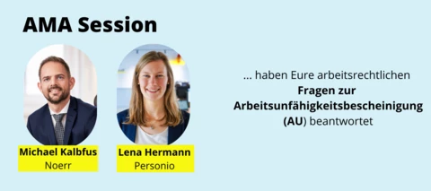 🎥 Recap: AMA - Zur elektronischen Arbeitsunfähigkeits-Bescheinigung (AU)