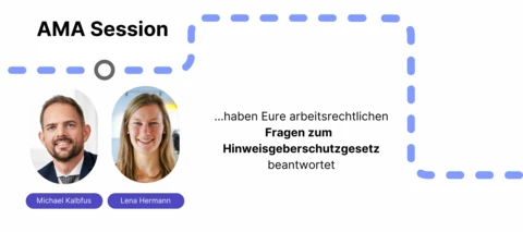 🎥 Recap: AMA - Hinweisgeberschutzgesetz