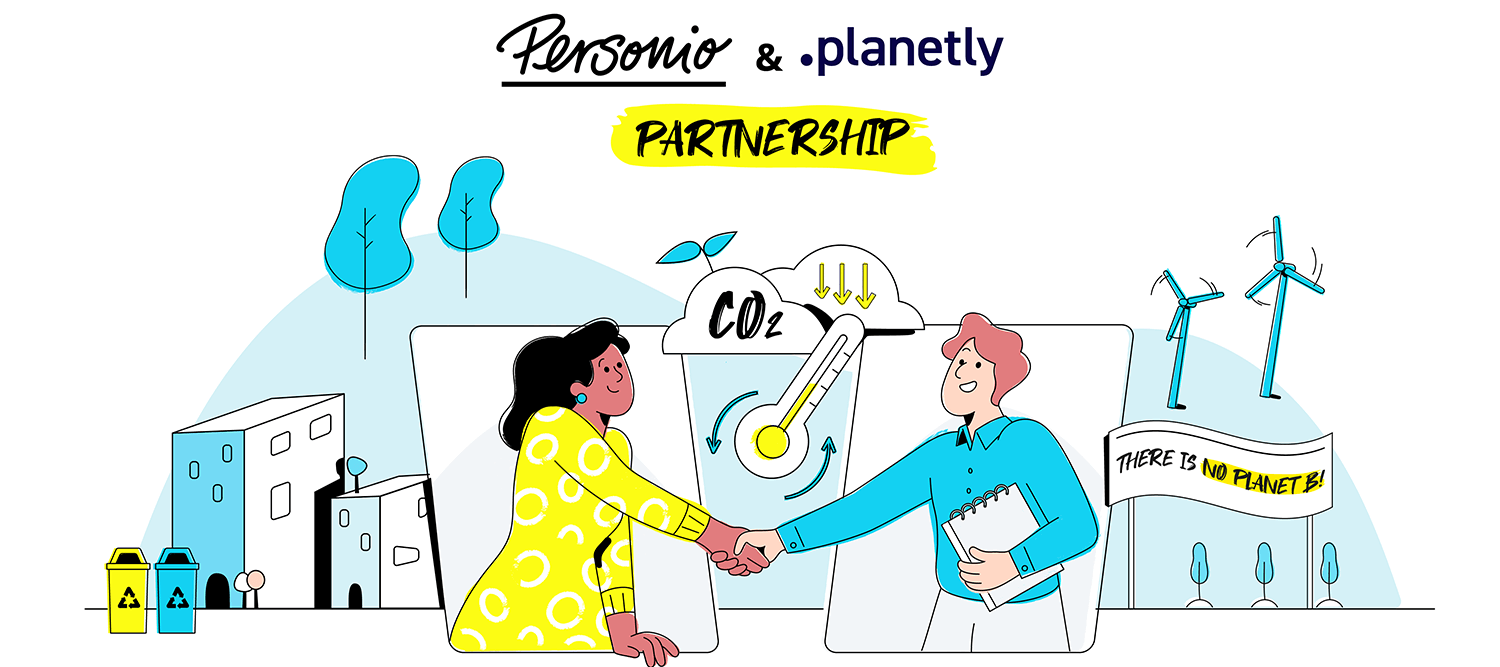 🌍💚 Earth Week at Personio - become a climate-neutral employer with Personio & Planetly.