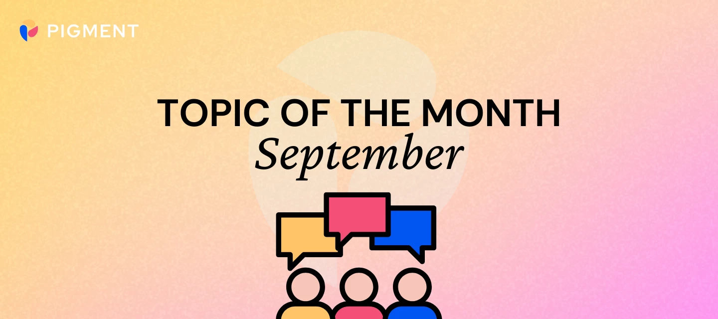 Topic of the Month: Visualizations | Community