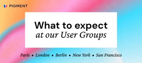 What to expect at our user groups