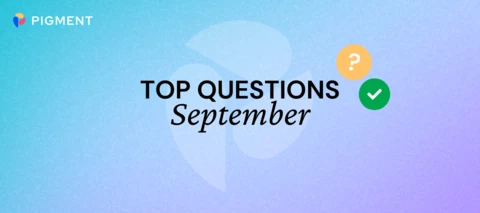 Top Questions of the Month - September