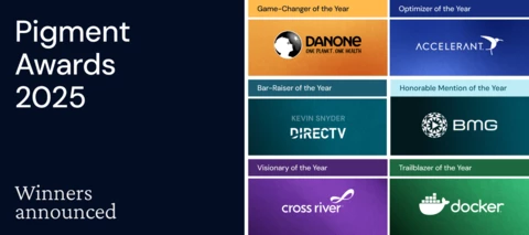 🎉 Announcing the Pigment Awards 2025 Winners! 🎉