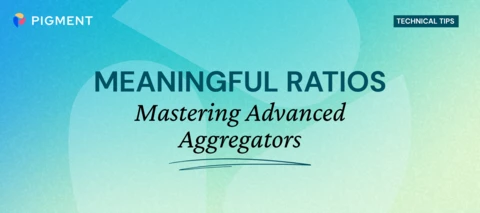 Meaningful Ratios: Mastering Advanced Aggregators
