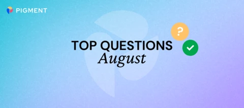 Top Questions of the Month - August