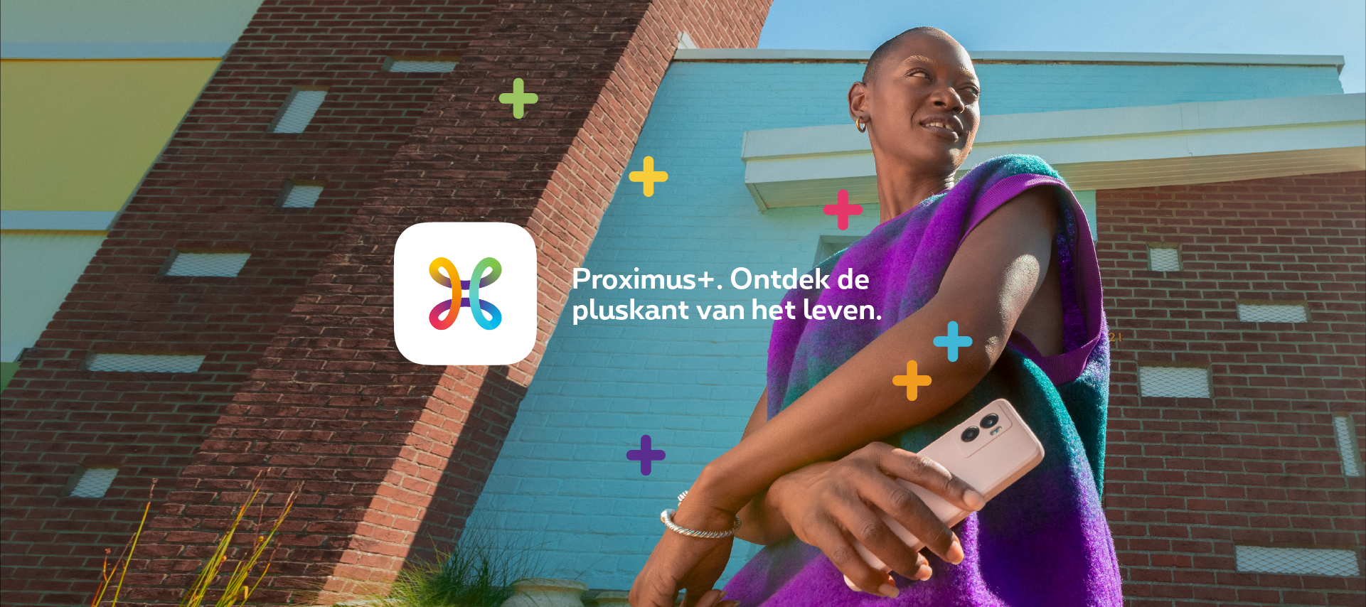 Ontdek de nieuwe Proximus+ app.