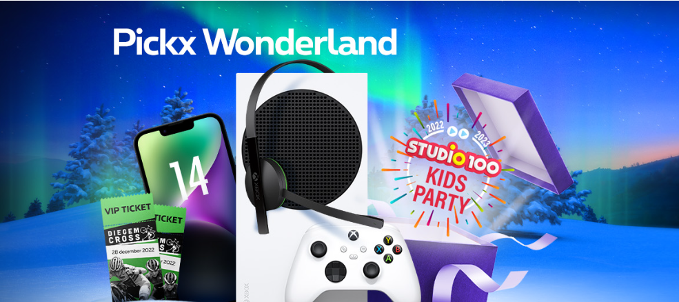 De Grote Sinterklaasshow, Studio 100 Kids Party en leuke prijzen bij Pickx Wonderland!