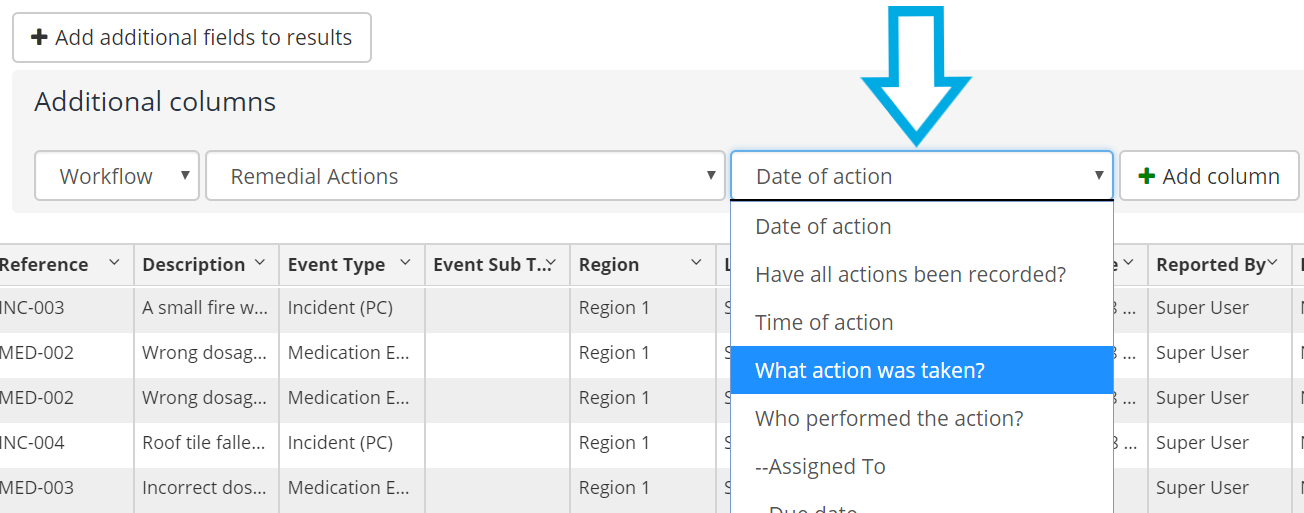 Workflow form questions.