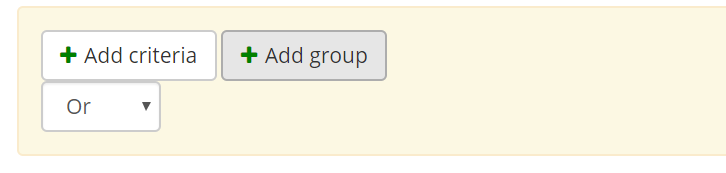 Add group option.