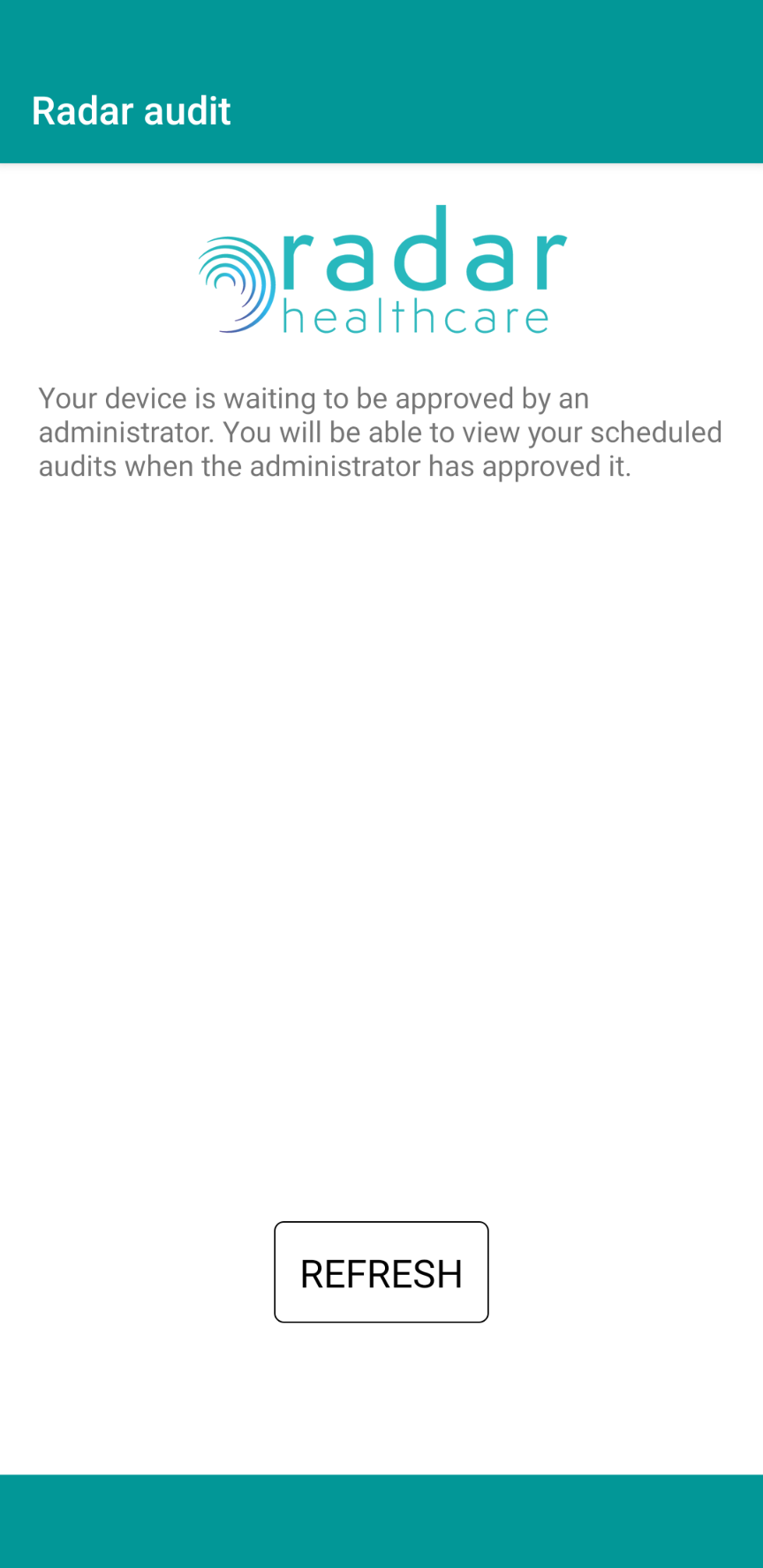 Confirmation message