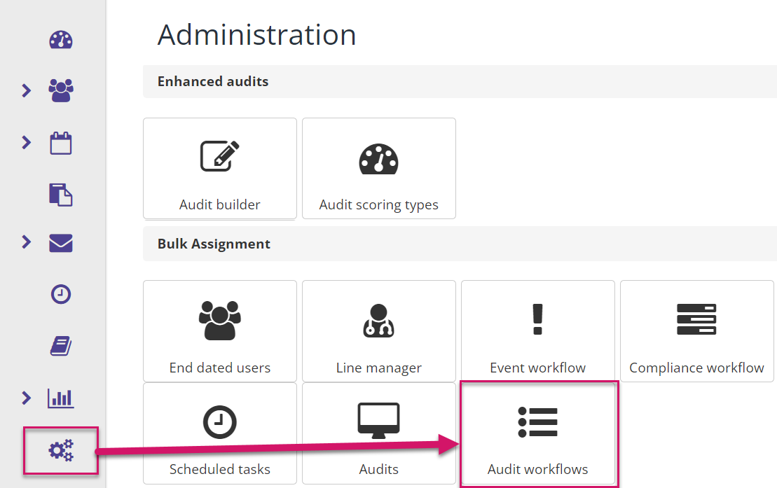 Audit Workflow Icon