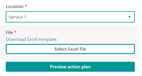Selecting a location