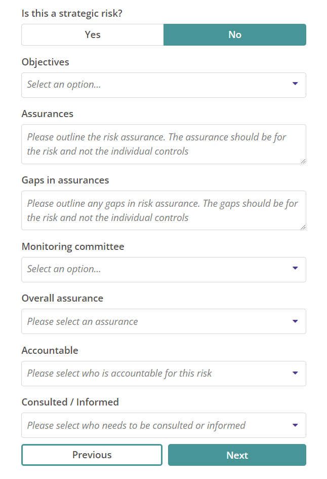 The Assurance Step