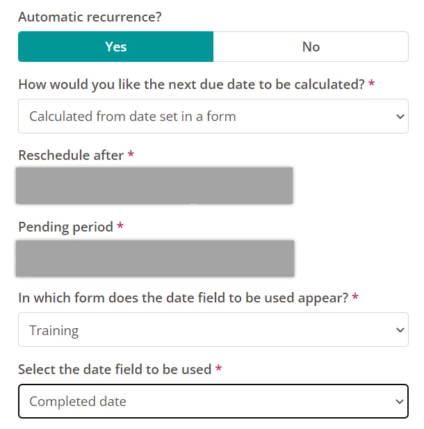 Example requirement.