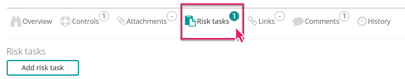 Risk Tasks.