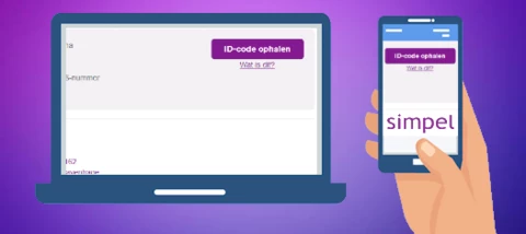 Nieuw: Sneller geholpen met ID-code
