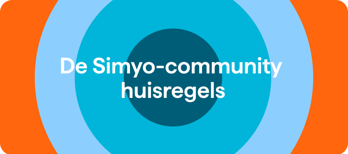 De Simyo-community huisregels