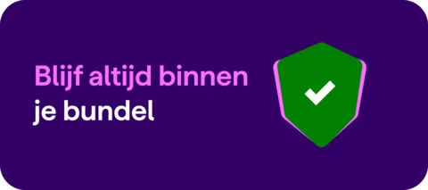 Simyo introduceert een dataplafond; Blijf met een dataplafond voortaan altijd automatisch binnen je bundel!