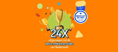 Simyo voor de 24e keer beste mobiele provider