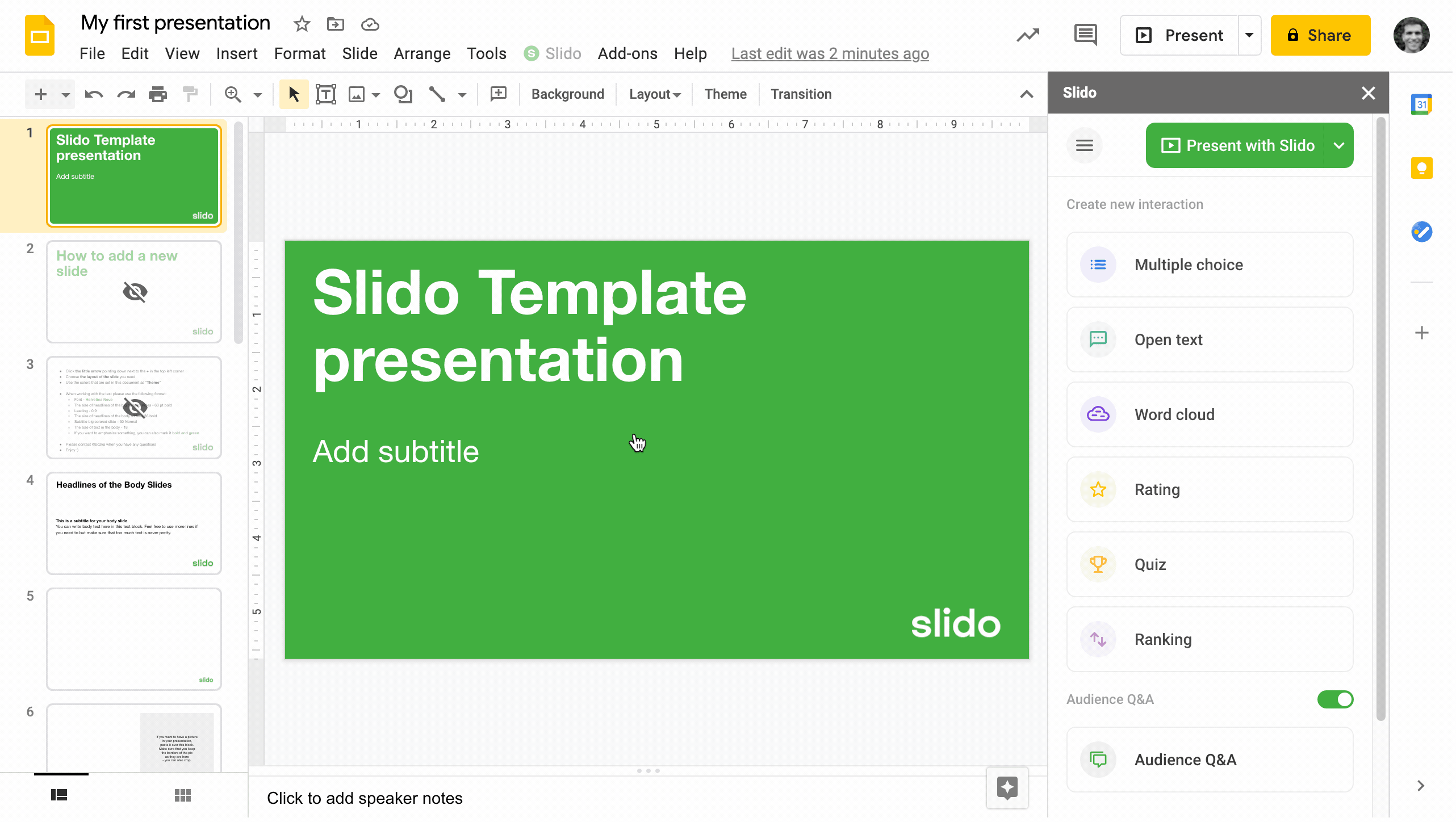 Como inserir GIFs numa apresentação de slides do Google Slides - Tutorial