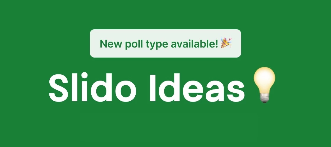 New poll type available_ Sli