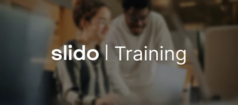 Watch a recorded training of Slido's new interface 🎥