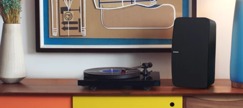 Audio von deinem Plattenspieler auf Sonos hören