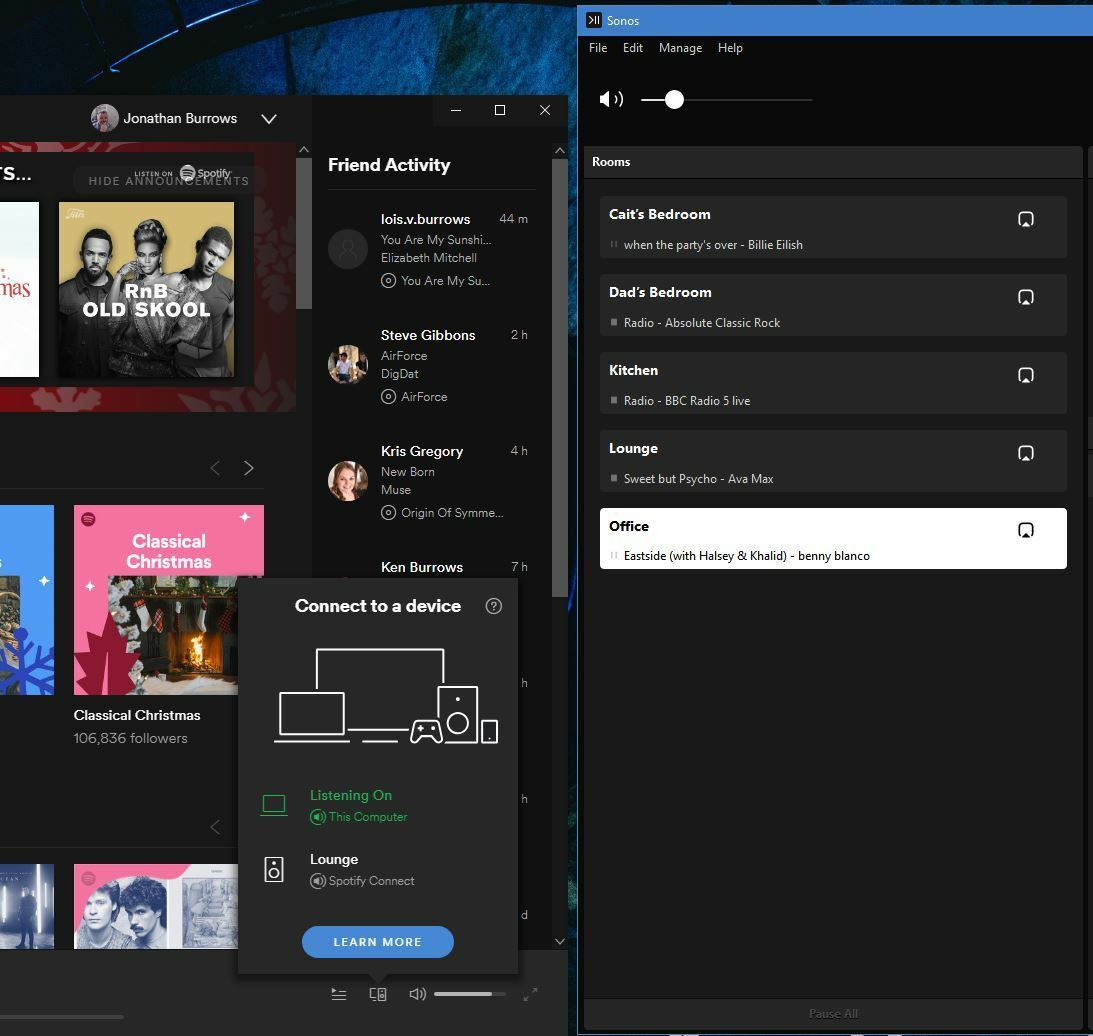 spotify logout all devices