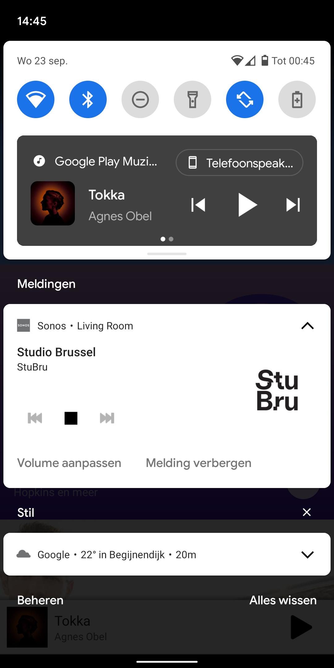melodramatiske fyrværkeri Støvet Feature request: proper media notification on android 11. | Sonos Community