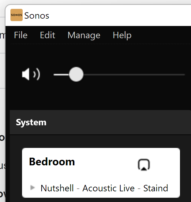 App (Android & Windows) volume slider behavior (Sonos Five) Sonos Community