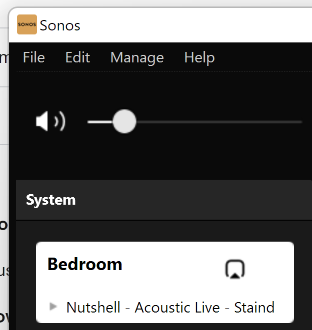 Mesterskab Logisk flaskehals App (Android & Windows) volume slider behavior (Sonos Five) | Sonos  Community