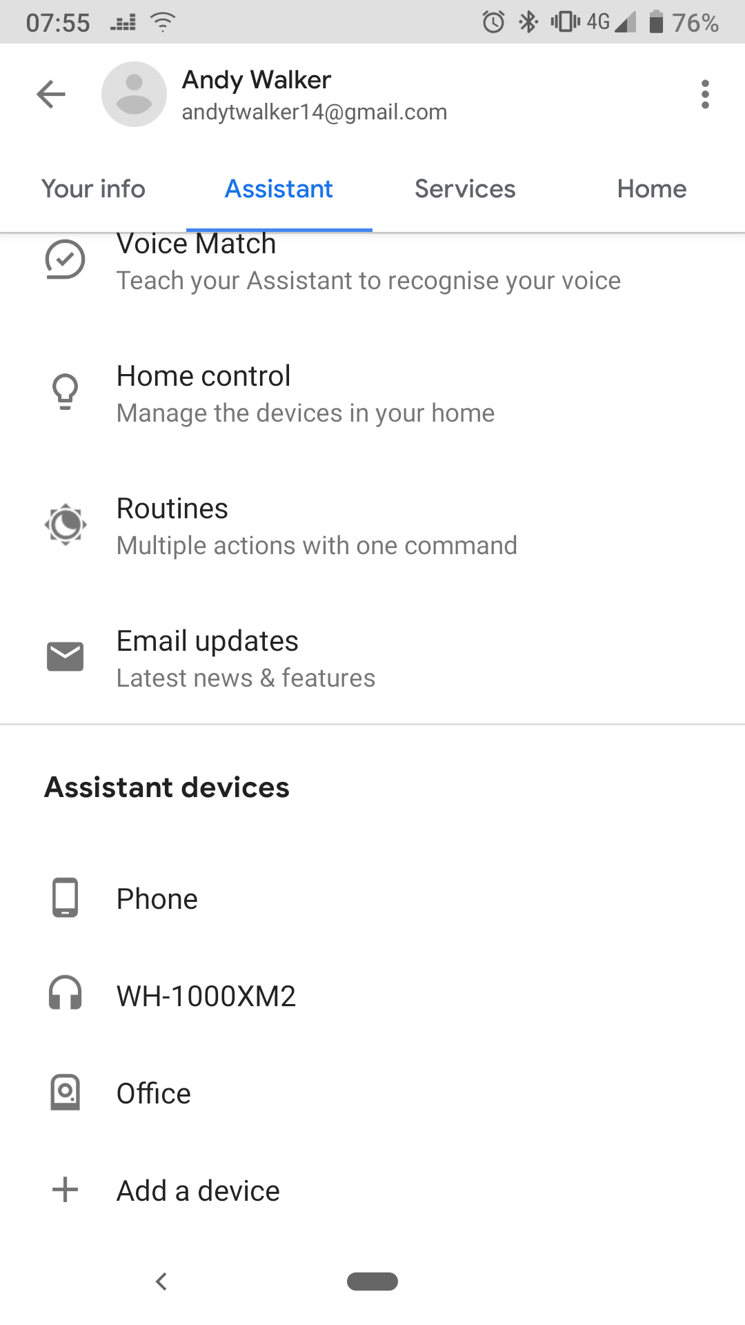 pair google home with sonos