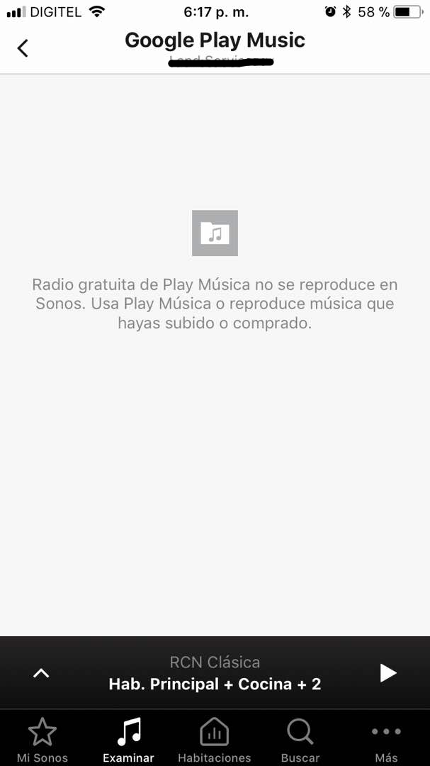 sonos play 1 google play music