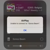 airplay sonos beam