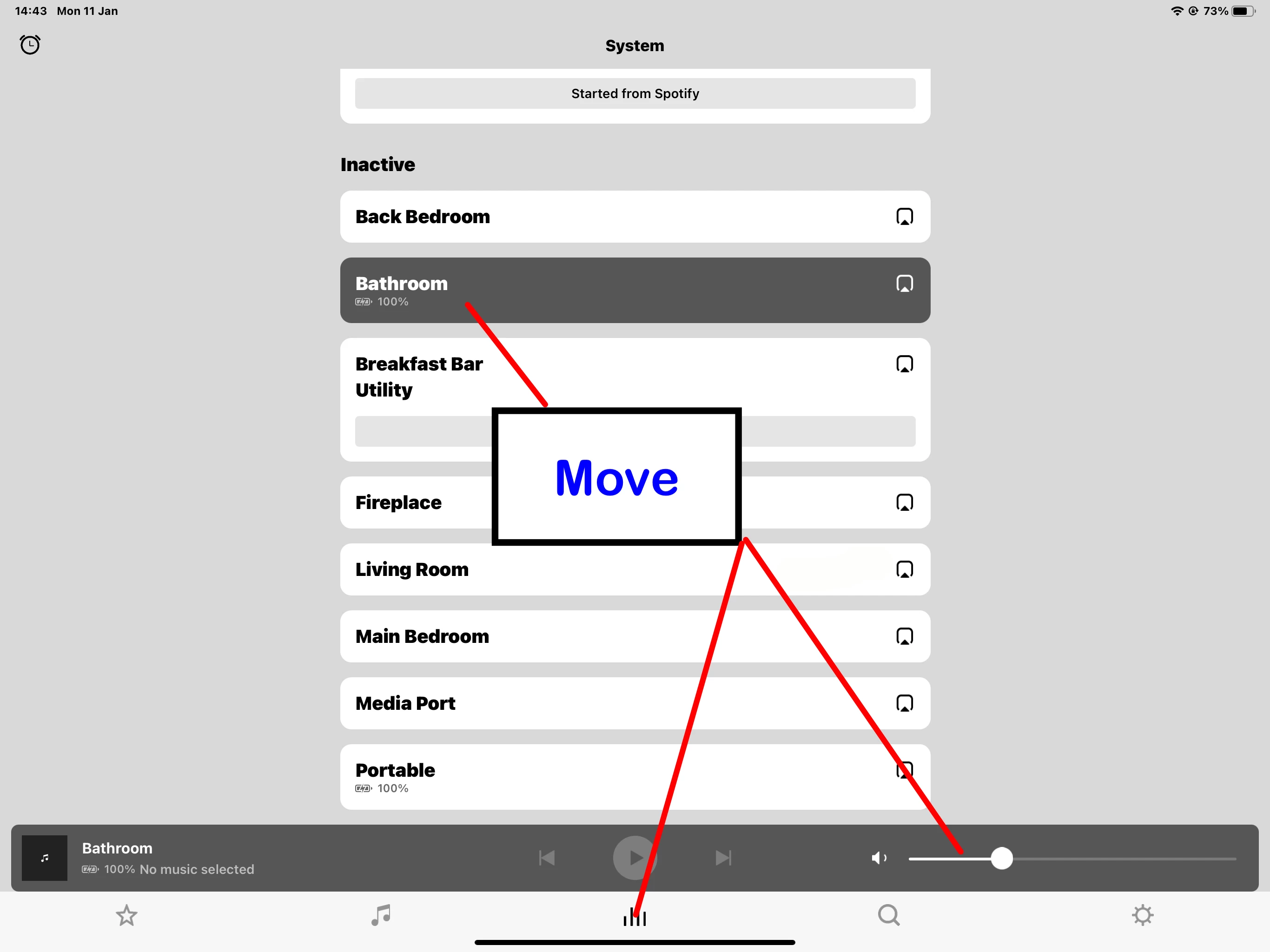 Cannot control volume on Move with Sonos app Sonos Community