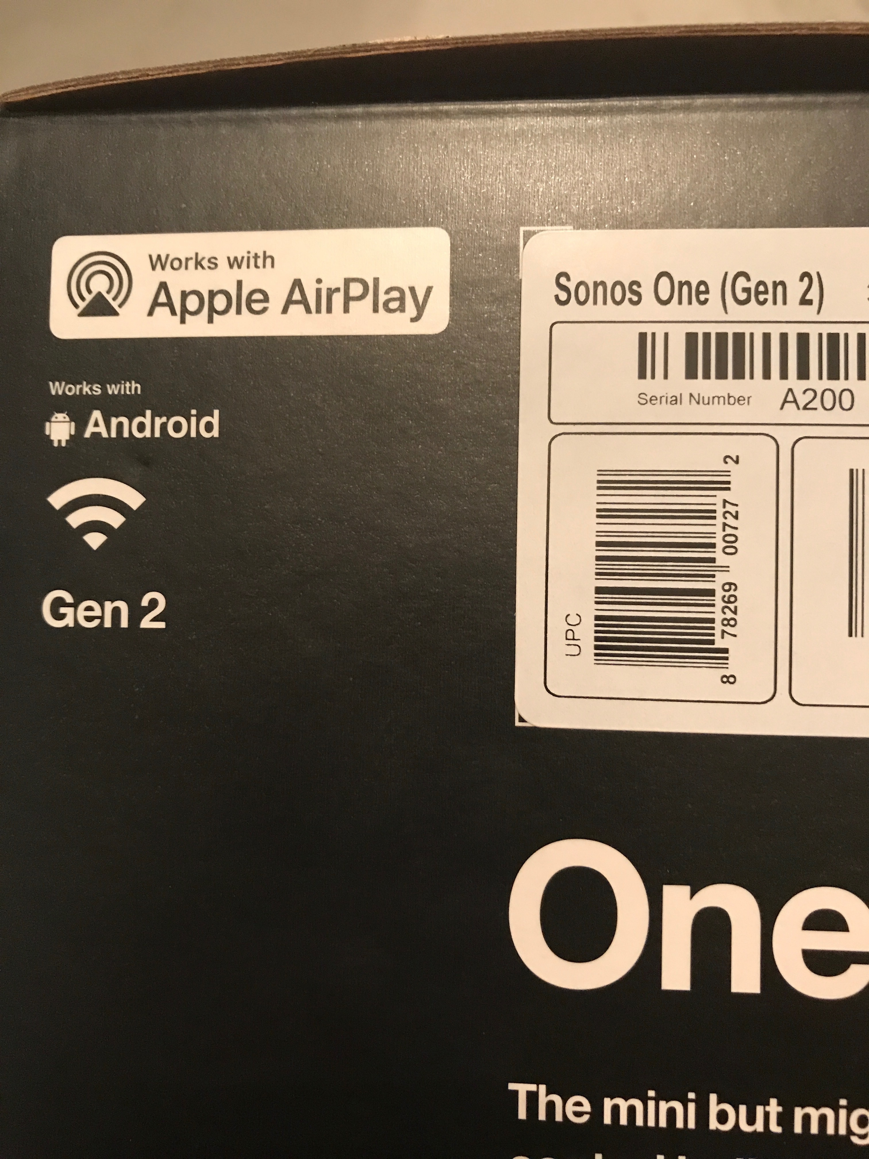 New Sonos One Generation 2 just purchased at Best Buy but they are still on preorder? Sonos Community