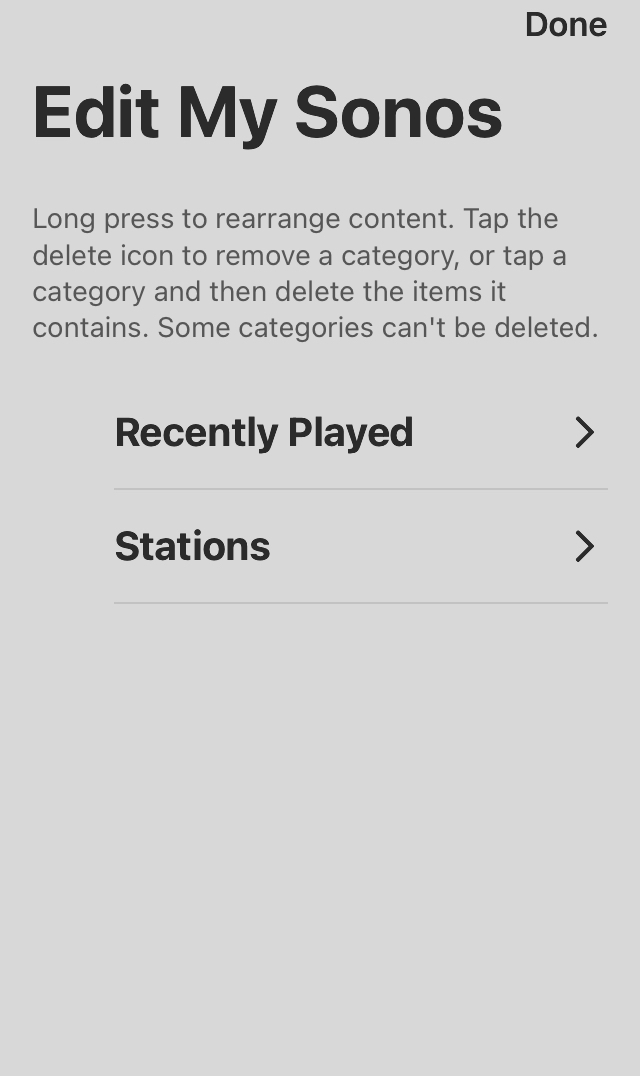 specielt hoste Konkurrence Playlist section always missing from My Sonos when I start the app, how do  I fix it? | Sonos Community