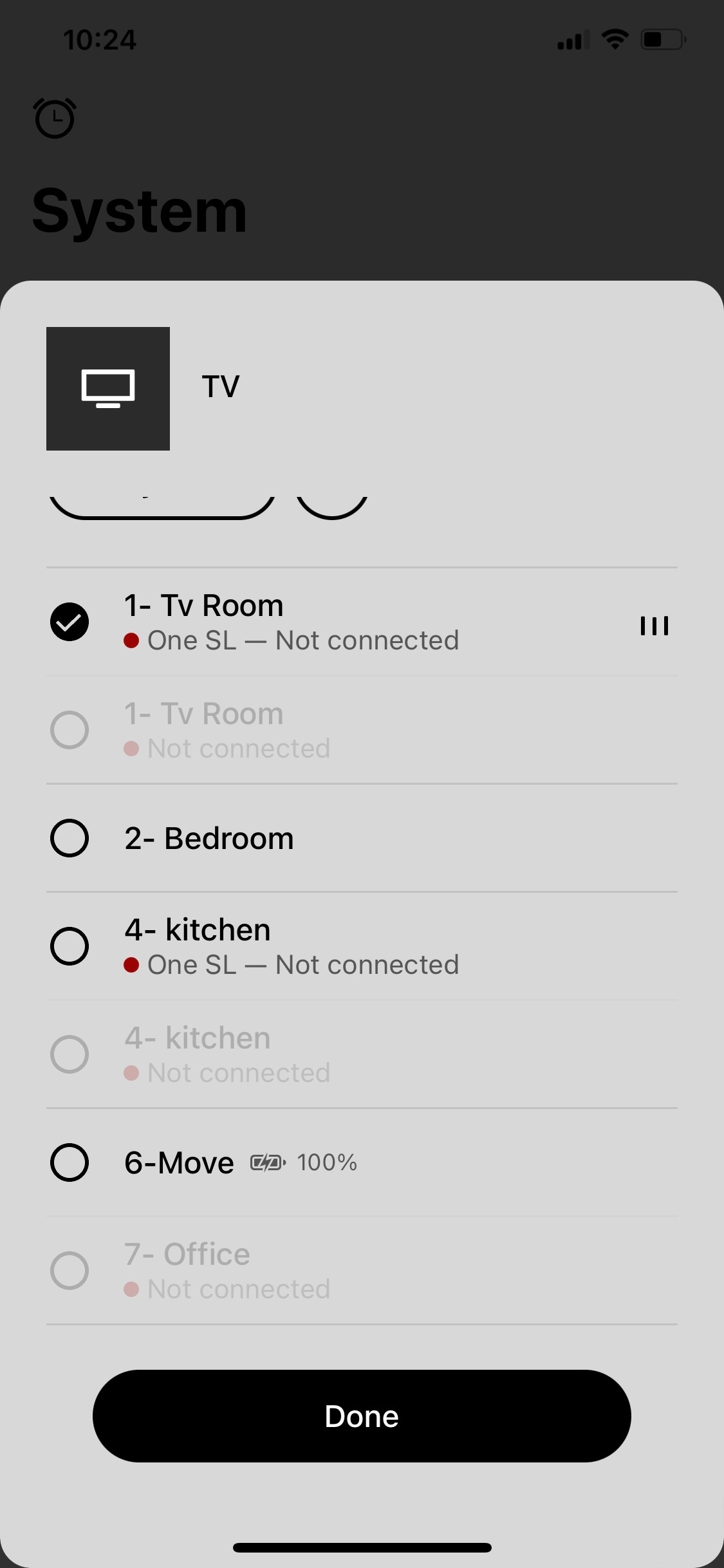 Sonos crashing and showing connected but are. | Sonos Community