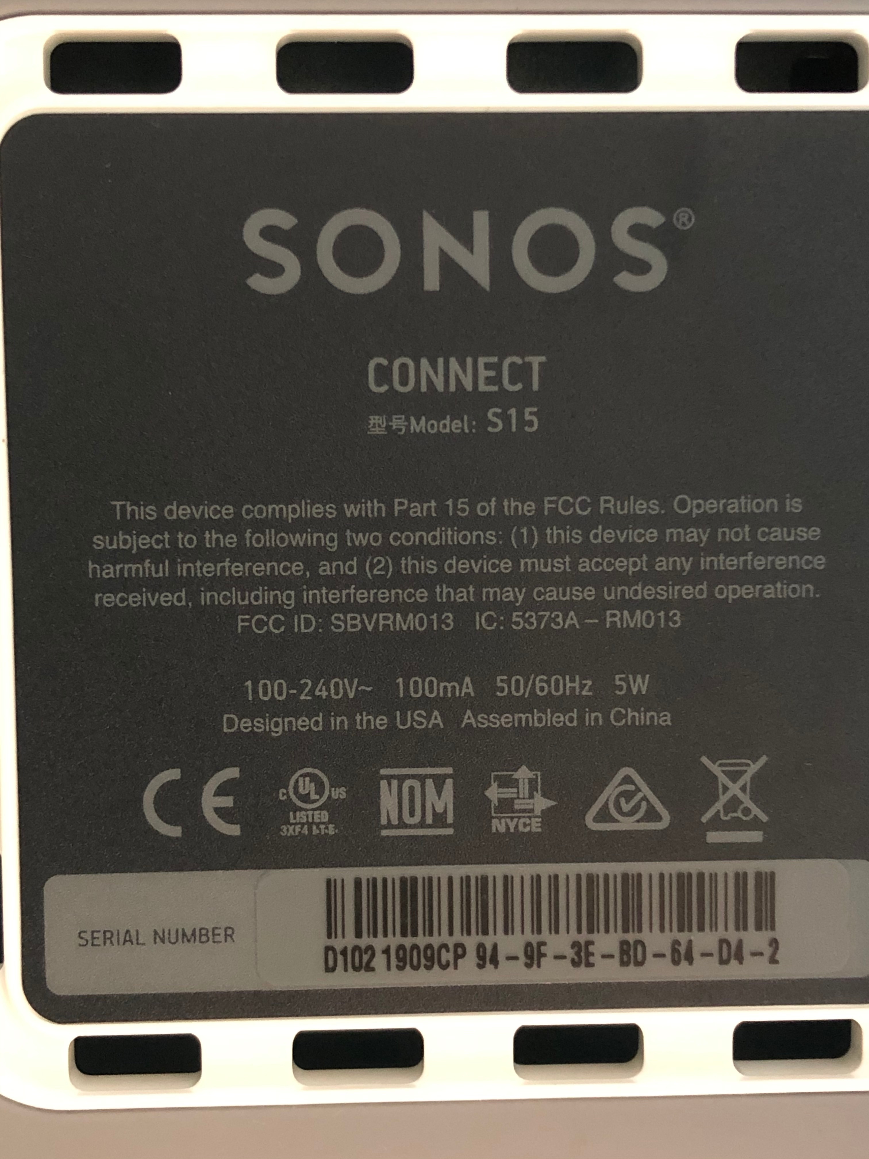 Sonos Connect S15 Flash Sales, 59% OFF | www.coquillages.com