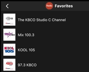 Channels on deals the radio