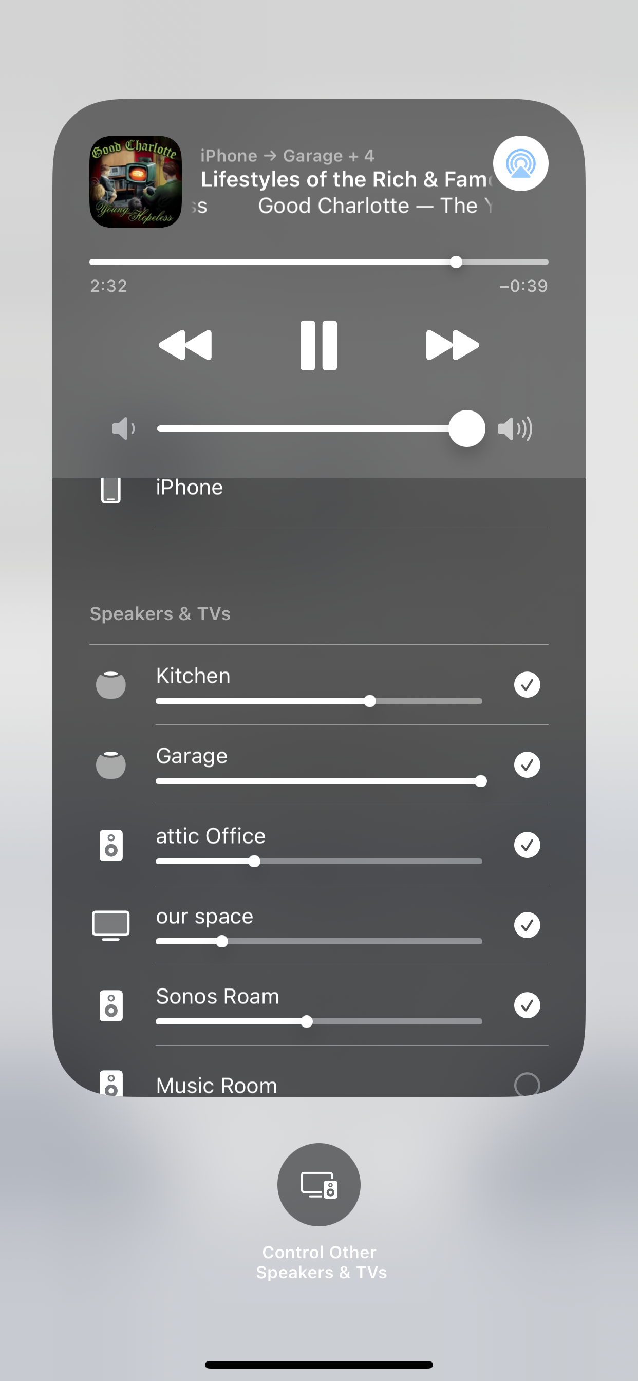 Sonos Roam skips when added to through iOS not when added App. | Sonos Community