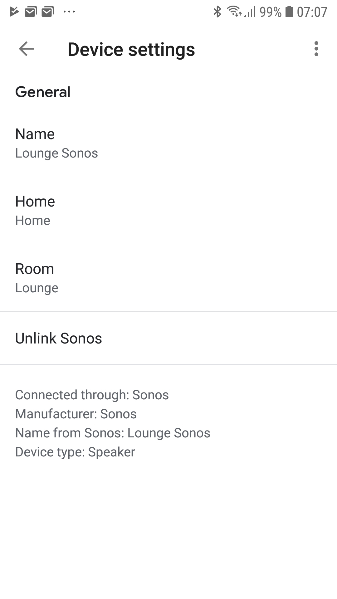 sonos one google assistant setup
