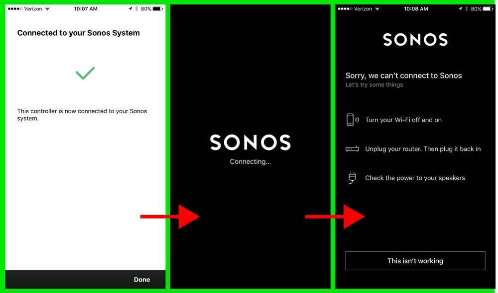 sonos connect to iphone