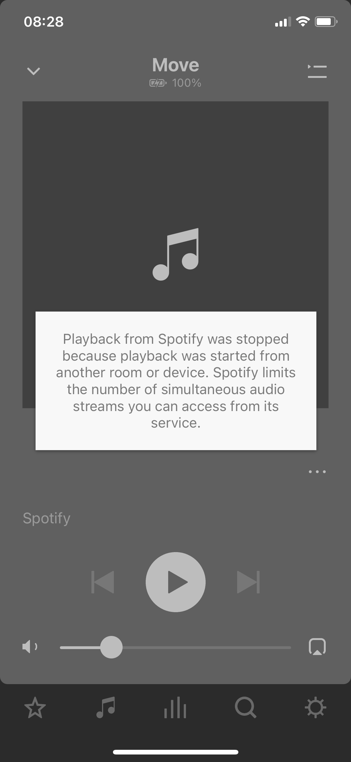 Issues with via Spotify | Sonos