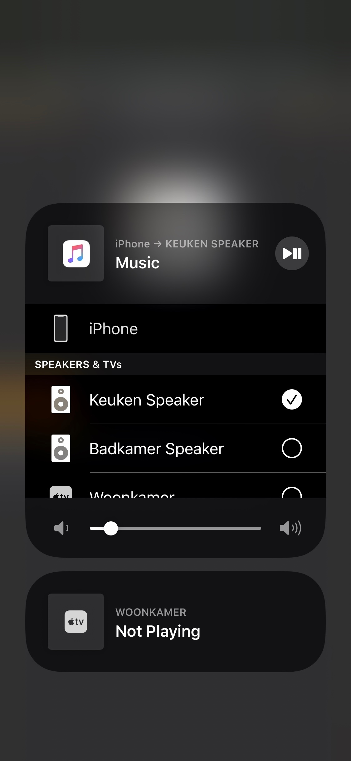 sonos speakers homekit