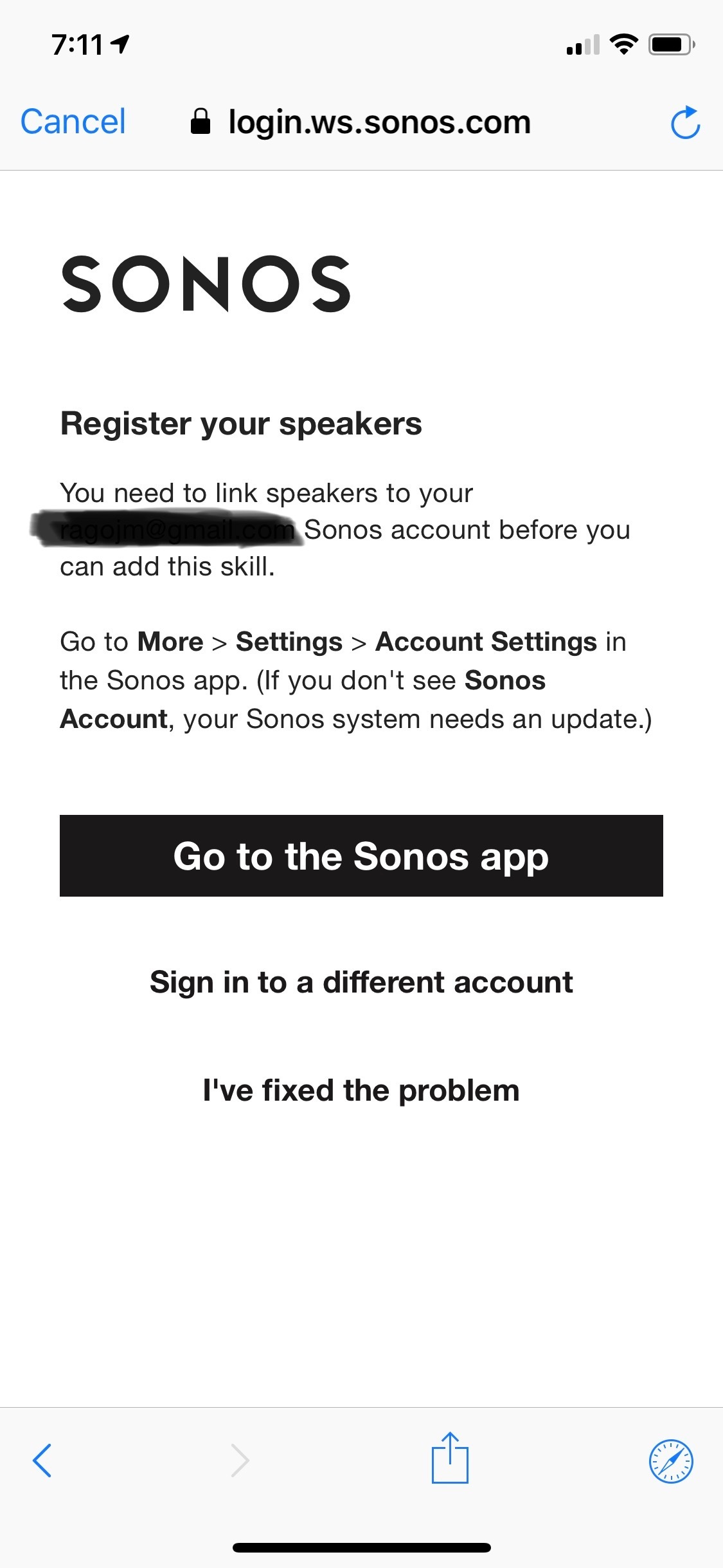 Robust Boghandel Berri Unable to add Google Assistant | Sonos Community