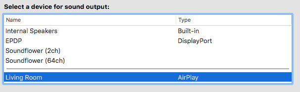 airplay from mac to sonos